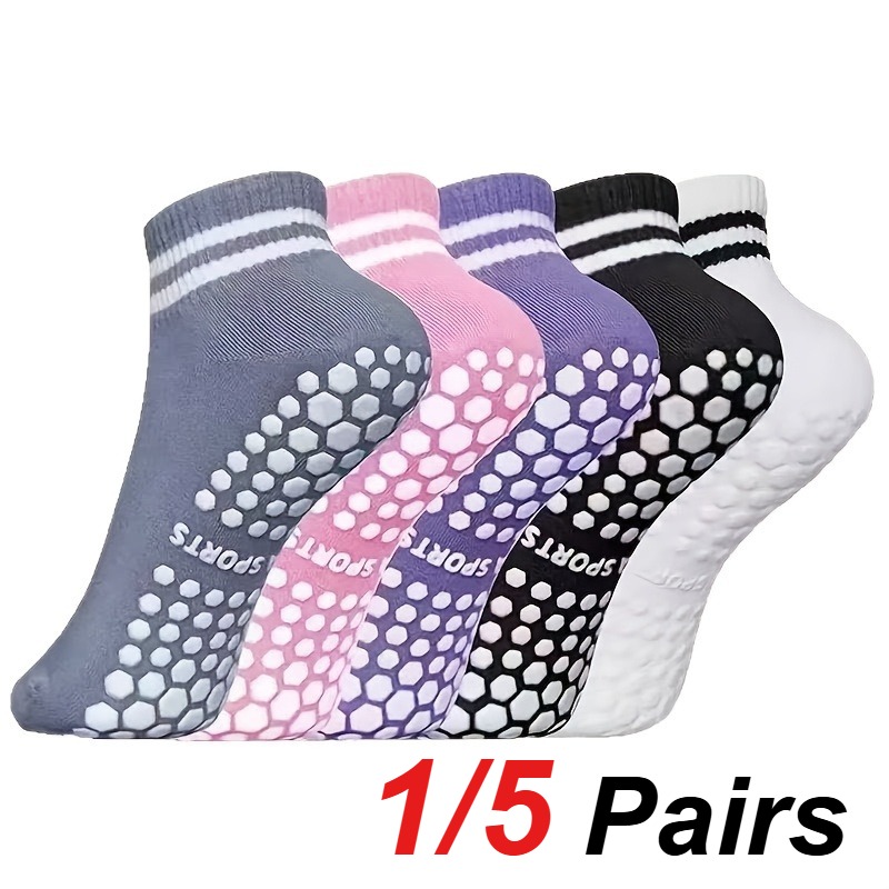 Pilates & Yoga Wohlfühlen Forchheim - 1/5 Pair Women's Silicone Anti Slip
