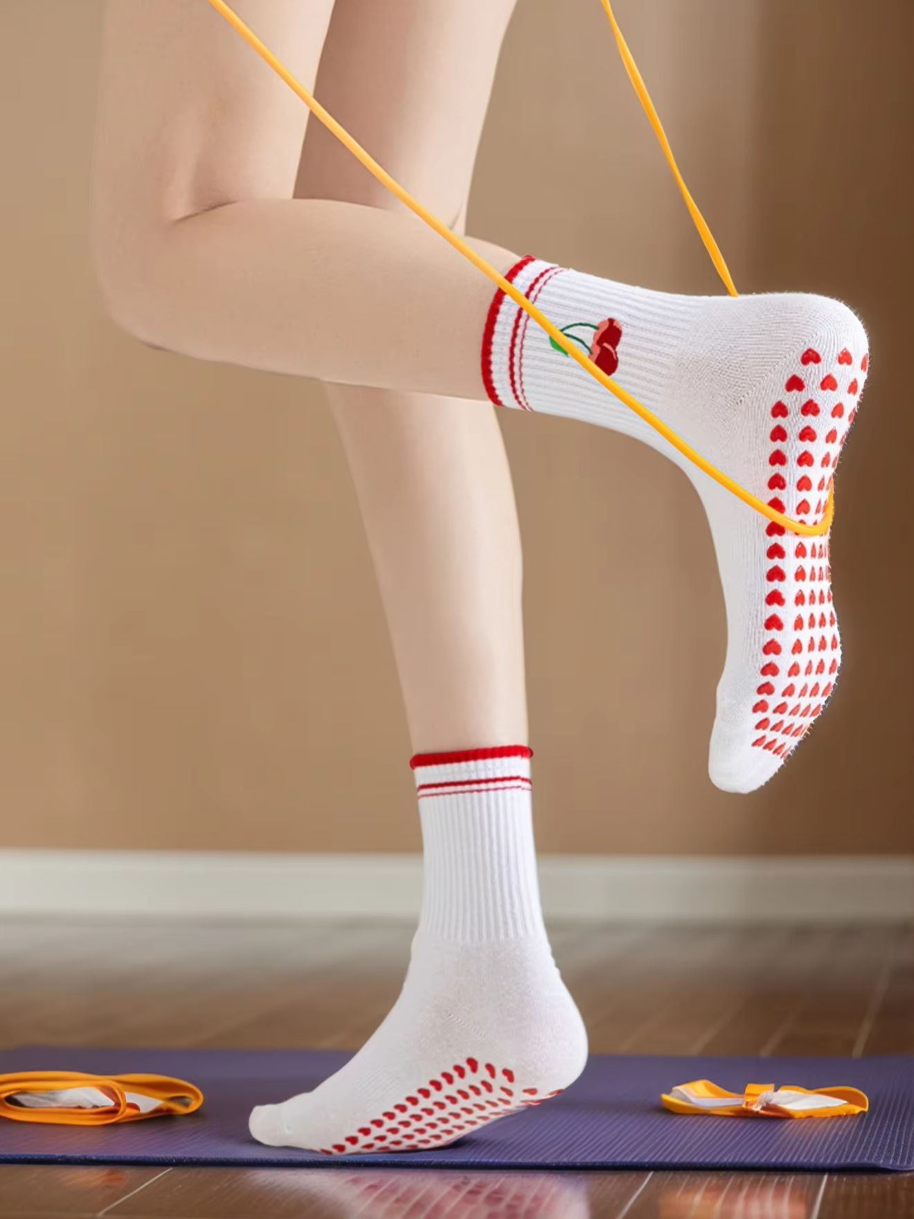Pilates & Yoga Wohlfühlen Forchheim - 1 Pairs Cross-Border Professional Yoga Socks,