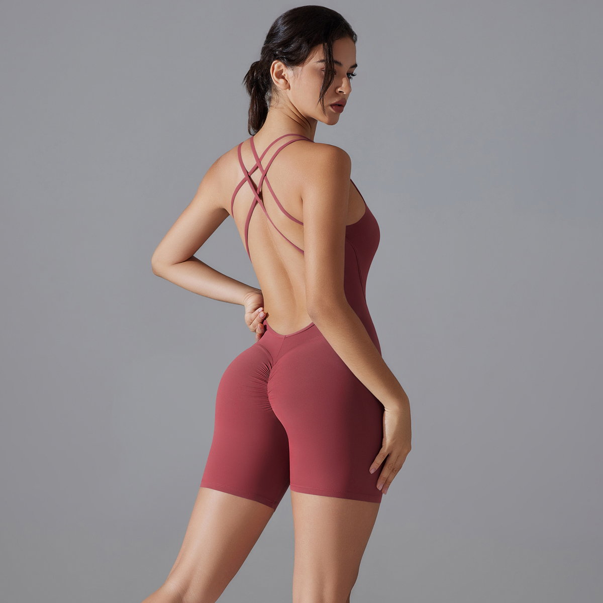 Yoga Set Sexy Backless Sporty  - Pilates Yoga Set 评论和价格