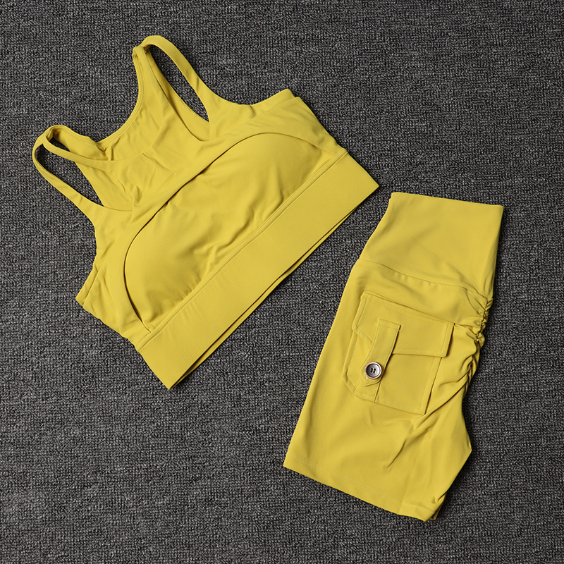 Fitness Shorts Yoga Sets Women - Pilates Yoga Set 评论和价格