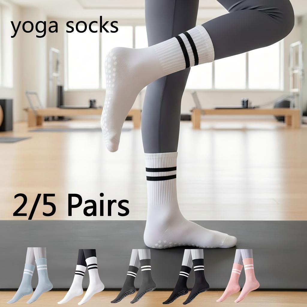 Women Non Slip Yoga Socks, Gri - Pilates Yoga Workout 评论和价格