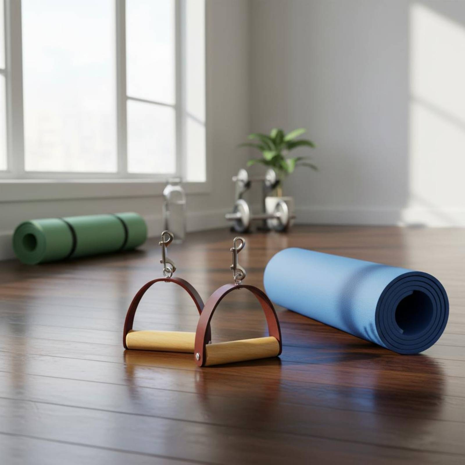 2Pcs/Set Pilates Leather Handl - Pilates & Yoga Wohlfühlen Forchheim 评论和价格