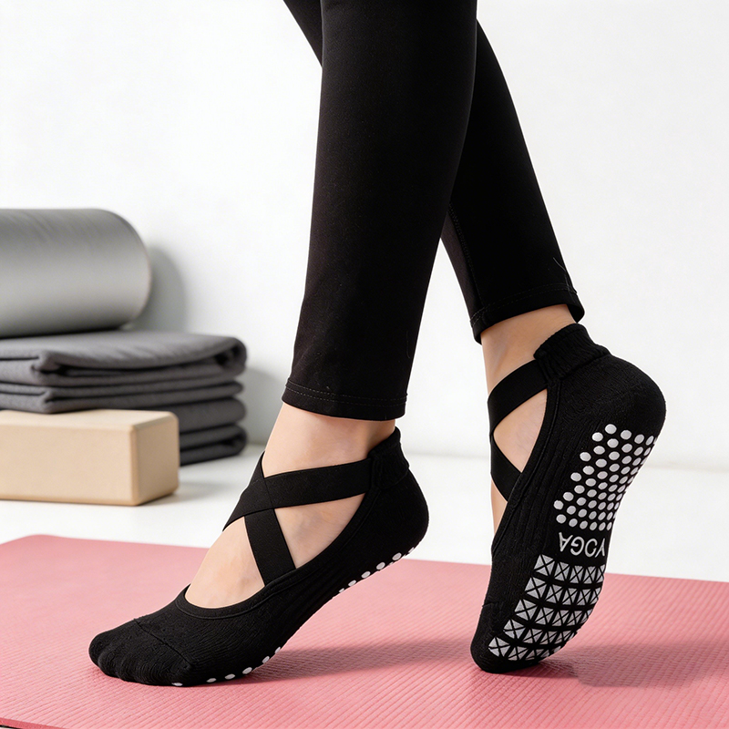 Women Non-Slip Yoga Socks Sili - Medias Para Pilates Y Yoga 评论和价格