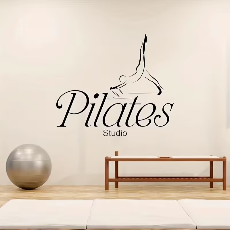 Pilates Studio Sticker Wall De - Pilates Yoga Quotes 评论和价格