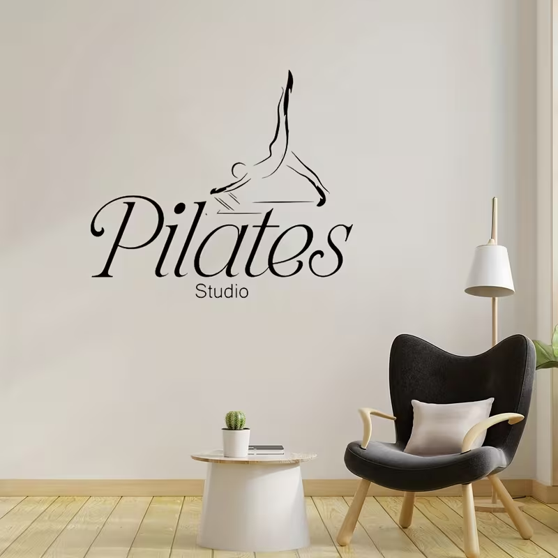 Pilates Studio Sticker Wall De - Pilates Yoga Quotes 评论和价格