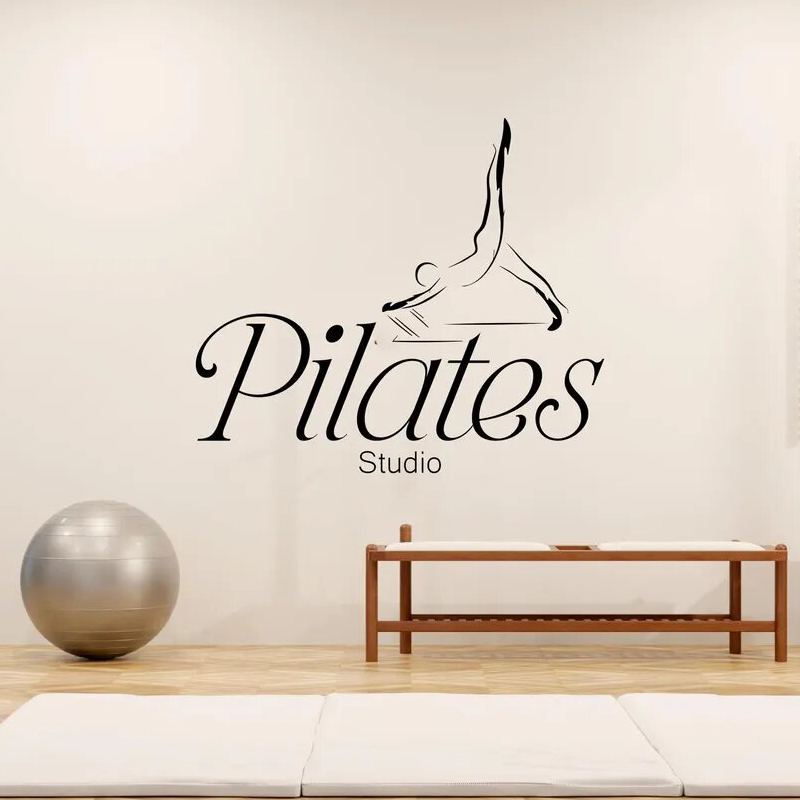 Pilates Studio Sticker Wall De - Pilates Yoga Quotes 评论和价格