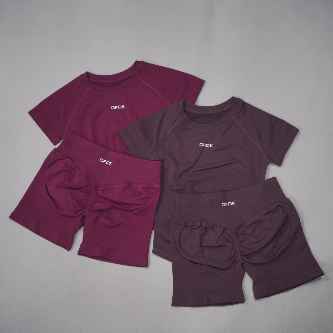 DFWomen 2Pcs Seamless Yoga Set - Pilates Yoga Set 评论和价格
